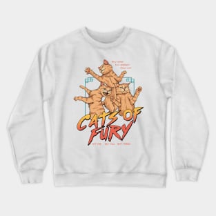 Cats of Fury! Crewneck Sweatshirt